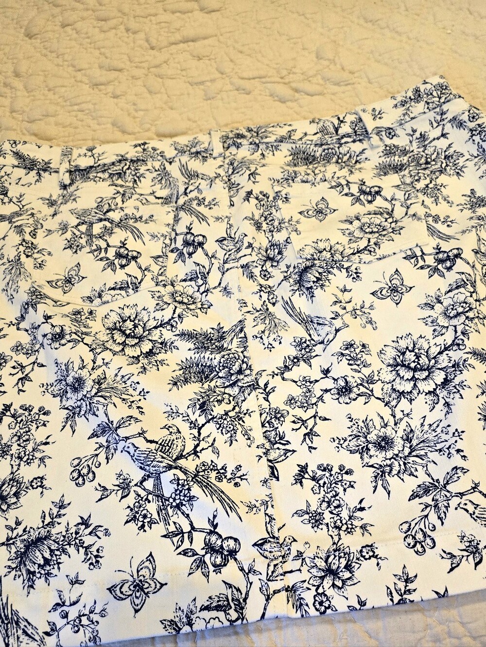 Talbots A line DENIM Skirt